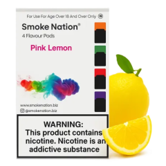 Картриджі JUUL 1 Smoke Nation Pink Lemon (Лимон) 50 мг (5%)