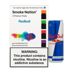 Картриджі JUUL 1 Smoke Nation Redbull (Енергетик) 50 мг (5%)