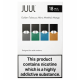 Картриджі JUUL 1 Starter Pack 18 мг (Golden Tobacco, Mint, Menthol, Mango) (1,8%) 4 шт
