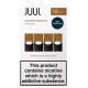 Картриджі JUUL 1 Golden Tobacco (Золотий тютюн) 18 мг (1,8%) 4 шт