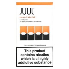 Картриджі JUUL 1 Mango (Манго) 20 мг (2%) 4 шт