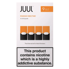 Картриджі JUUL 1 Mango (Манго) 9 мг (0,9%) 4 шт
