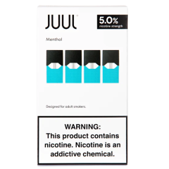 Картриджі JUUL 1 Menthol (Ментол) 50 мг (5%) 4 шт