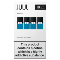 Картриджі JUUL 1 Menthol (Ментол) 18 мг (1,8%) 4 шт