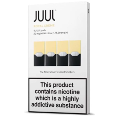 Картриджі JUUL 1 Royal Creme (Вершковий крем) 20 мг (2%) 4 шт