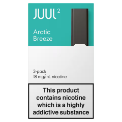 Картриджі JUUL 2 Arctic Breeze 18 мг (м’ята-ментол)