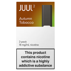 Картриджі JUUL 2 Autumn Tobacco 18мг (м'який натуральний тютюн)