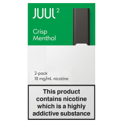 Картриджи JUUL 2 Crisp Menthol 18мг (Cвіжий ментол)