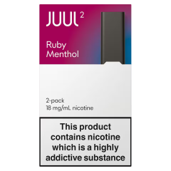 Картриджі JUUL 2 Ruby Menthol 18мг (ментол ягоди)