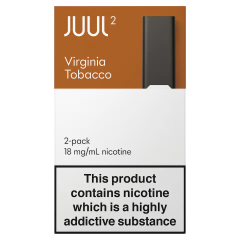 Картриджі JUUL 2 Virginia Tobacco 18мг (класичний тютюн)