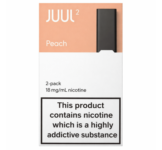Картриджі JUUL 2 Peach 18 мг (персик)