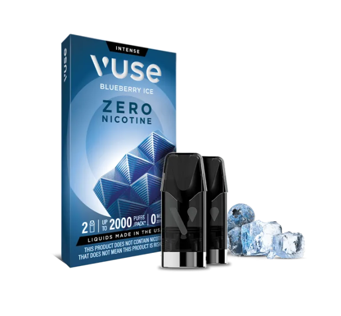 Картриджі VUSE 0 мг (0%) Blueberry Ice (чорниця лід)