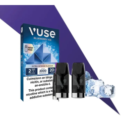 Картриджі VUSE Pro Nic Salts eLiquid Pods 20 мг (2%) Blueberry Ice (чорниця лід)
