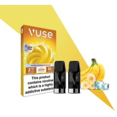 Картриджі VUSE ePod Nic Salts eLiquid Pods 20 мг (2%) Banana ice (банан з льодом)