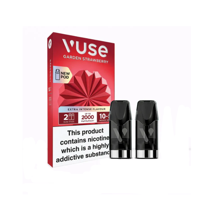 Картриджі VUSE 10 мг (1%) Strawberry Garden (суниця)