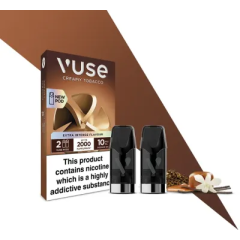 Картриджі VUSE Extra Intense Flavour Pods 10 мг (1%) Creamy tobacco (вершковий тютюн)