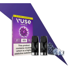 Картриджі VUSE Pro Nic Salts eLiquid Pods 12 мг (1,2%) Grape ice (виноград лід)