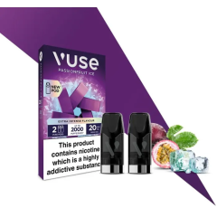 Картриджі VUSE Extra Intense Flavour Pods 20 мг (2%) Passionfruit ice (маракуя лід)