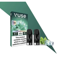 Картриджі VUSE Extra Intense Flavour Pods 20 мг (2%) Spearmint ice (м'ята лід)