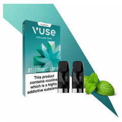 Картриджі VUSE 20 мг (2%) Chilled mint (холодна м'ята) Картриджі VUSE 20 мг (2%) Chilled mint (холодна м'ята)