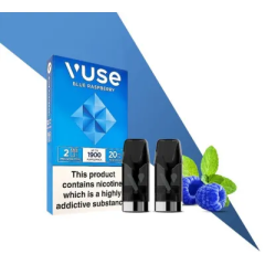 Картриджі VUSE Pro Nic Salts eLiquid Pods 20 мг (2%) Blue Raspberry (Блакитна малина)