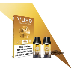 Картриджі VUSE Pro Nic Salts eLiquid Pods 18 мг (1,8%) Golden Tobaco (Золотий тютюн)