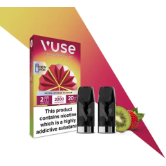 Картриджі VUSE Extra Intense Flavour Pods 20 мг (2%) Strawberry Кiwi (полуниця ківі)