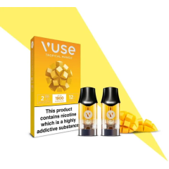 Картриджі VUSE Pro Nic Salts eLiquid Pods 12 мг (1,2%) Tropical mango (Тропічний манго)