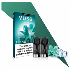 Картриджі VUSE Extra Intense Flavour Pods 20 мг (2%) Mint ice (м'ята лід) Картриджі VUSE Extra Intense Flavour Pods 20 мг (2%) Mint ice (м'ята лід)
