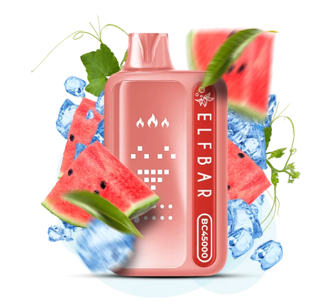 Одноразка ELF BAR BC 45000 Watermelon Ice 5% (Кавун Лід) Одноразка ELF BAR BC 45000 Watermelon Ice 5% (Кавун Лід)