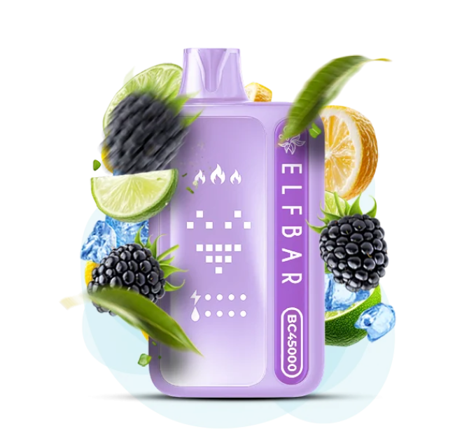 Одноразка ELF BAR BC 45000 Blackberry Lemonade 5% (Чорничний лимонад) Одноразка ELF BAR BC 45000 Blackberry Lemonade 5% (Чорничний лимонад)