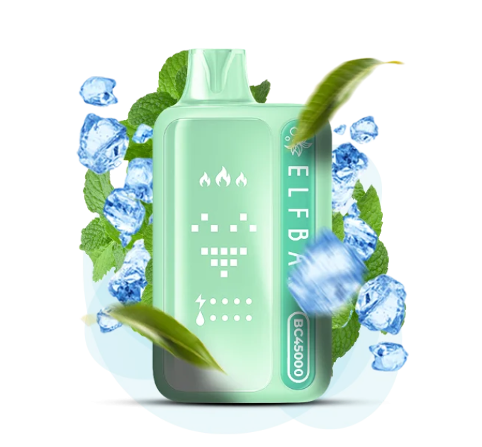 Одноразка ELF BAR BC 45000 Double Mint 5% (Подвійна м'ята) Одноразка ELF BAR BC 45000 Double Mint 5% (Подвійна м'ята)