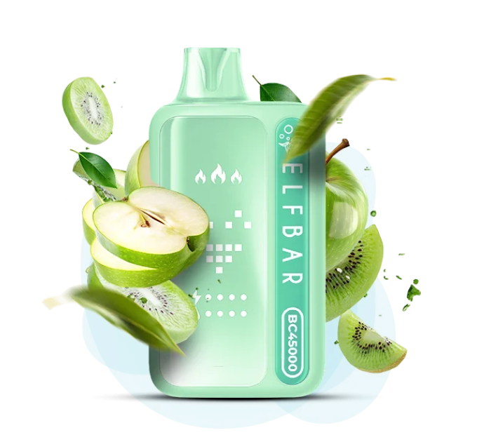 Одноразка ELF BAR BC 45000 Sour Apple Kiwi 5% (Кисле яблуко Ківі) Одноразка ELF BAR BC 45000 Sour Apple Kiwi 5% (Кисле яблуко Ківі)