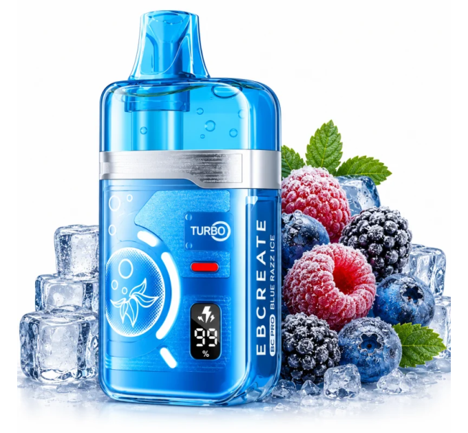 Одноразка Elf Bar BC PRO 40000 Blue Razz Ice 5% (Блакитна малина Лід) Одноразка Elf Bar BC PRO 40000 Blue Razz Ice 5% (Блакитна малина Лід)