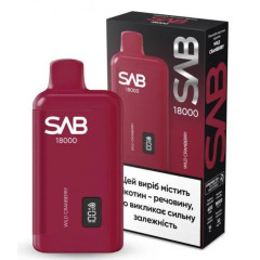 Одноразка SAB 18000 Wild Cranberry (Дика журавлина)