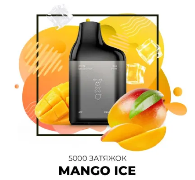 Одноразка SAB 5000 №52 Mango Ice (Манго Лід)