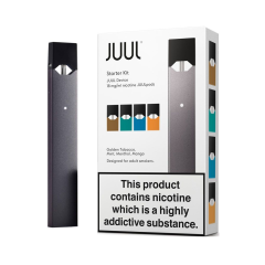 Pod система JUUL 1 starter kit 4 units (Golden Tobacco, Mint, Menthol, Mango)