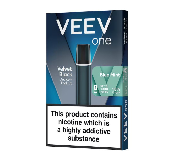 Pod система IQOS VEEV one + 1 pod Blue Mint (М'ята)