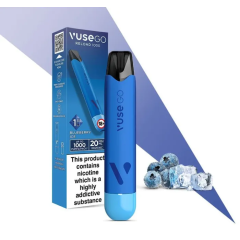 Pod система VUSE GO Reload 1000 Starter Kit Pen Blueberry Ice (синій колір)