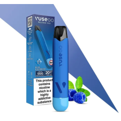 Pod система VUSE GO Reload 1000 Starter Kit Pen Blueberry Raspberry (синій колір)